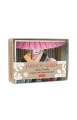 Japanese Geisha Note Cards