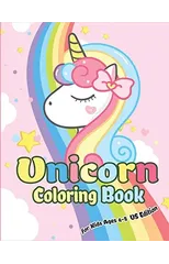 Unicorn Coloring Book for Kids Ages 4-8 US Edition