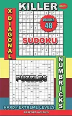 Killer sudoku X diagonal. Numbricks puzzles