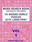 Word Search Book For Adults