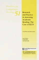 Research and Practice in Assessing Academic Reading