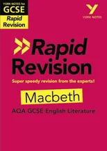 York Notes RAPID AQA GCSE (Revision Guide) Macbeth - for 2026, 2027 exams