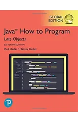 Java How to Program, Late Objects, Global Edition