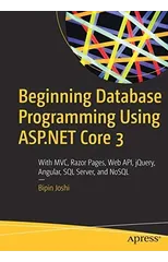 Beginning Database Programming Using ASP.NET Core 3