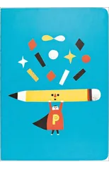 Pencil Man A5 Notebook