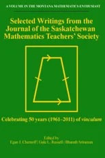Selected Writings from the Journal of the Saskatchewan Mathematics Teachers' Society (hc)