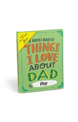 Em & Friends About Dad Book Fill in the Love Fill-in-the-Blank Book & Gift Journal