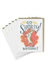 6-Pack Em & Friends Go Shorty Corgi Dog Card