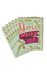6-Pack Em & Friends You Did It! Card