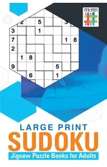 Large Print Sudoku Jigsaw Puzzle Books for Adults