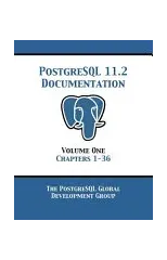 PostgreSQL 11 Documentation Manual Version 11.2