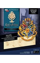 Harry Potter Hogwarts Crest 3D Wood Model
