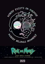 Rick and Morty 2020 Weekly Planner