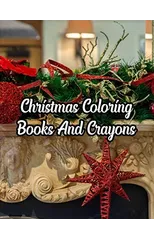 Christmas Coloring Books And Crayons
