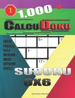 1,000 + Calcudoku sudoku 6x6