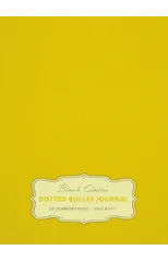 Large 8.5 x 11 Dotted Bullet Journal (Banana #5) Hardcover - 245 Numbered Pages