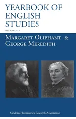 Margaret Oliphant and George Meredith (Yearbook of English Studies (49) 2019)