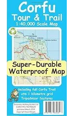 Corfu Tour & Trail Super-Durable Map