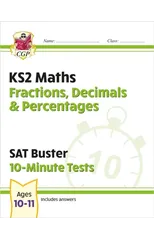 KS2 Maths SAT Buster 10-Minute Tests - Fractions, Decimals & Percentages (for the 2026 tests)