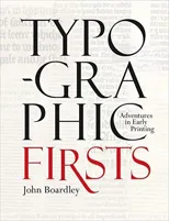 Typographic Firsts