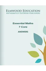 Essential Maths 7 Core Answers
