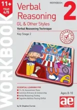 11+ Verbal Reasoning Year 4/5 GL & Other Styles Workbook 2