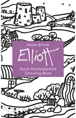 Helen Elliott Concertina Colouring Book