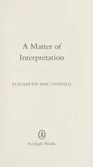 A Matter of Interpretation