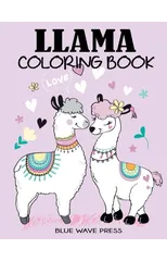 Llama Coloring Book