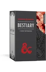 Dungeons and Dragons Bestiary Notebook Set