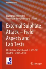 External Sulphate Attack - Field Aspects and Lab Tests