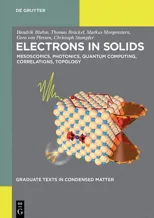 Electrons in Solids