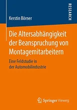 Die Altersabhangigkeit der Beanspruchung von Montagemitarbeitern