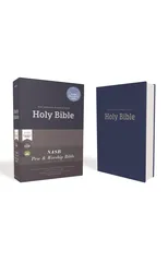 NASB, Church Bible (Pew Bible), Hardcover, Blue, 1995 Text, Comfort Print