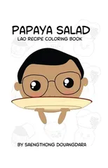 Papaya Salad Lao Recipe Coloring Book