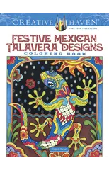 Creative Haven Festive Mexican Talavera Designs Coloring Book