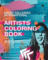 Micro Galleries International Artists Coloring Book