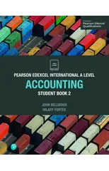 Pearson Edexcel International A Level Accounting Student Book