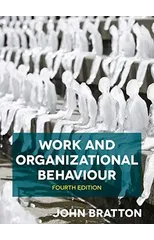 Work and Organizational Behaviour