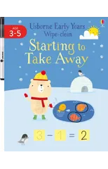 Early Years Wipe-Clean Starting to Take Away