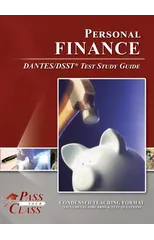Personal Finance DANTES/DSST Test Study Guide