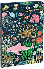 Pink Shark A5 Notebook