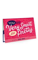 Em & Friends You Are Very Smart and Pretty Sticky Note Packet