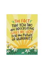 6-Pack Em & Friends Future of Humanity Baby Card