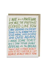 6-Pack Em & Friends Really Miss You Card