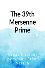 The 39th Mersenne prime