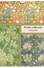 Wonder of Blossoms NOTEBOOK [ruled Notebook/Journal/Diary to write in, 60 sheets, Medium Size (A5) 6x9 inches]