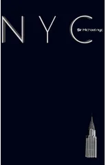 NYC Chrysler building midnight black grid style page notepad $ir Michael Limited edition