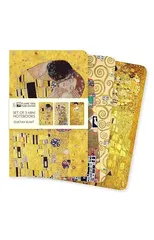 Gustav Klimt Set of 3 Mini Notebooks