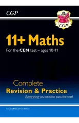 11+ CEM Maths Complete Revision and Practice - Ages 10-11 (with Online Edition)